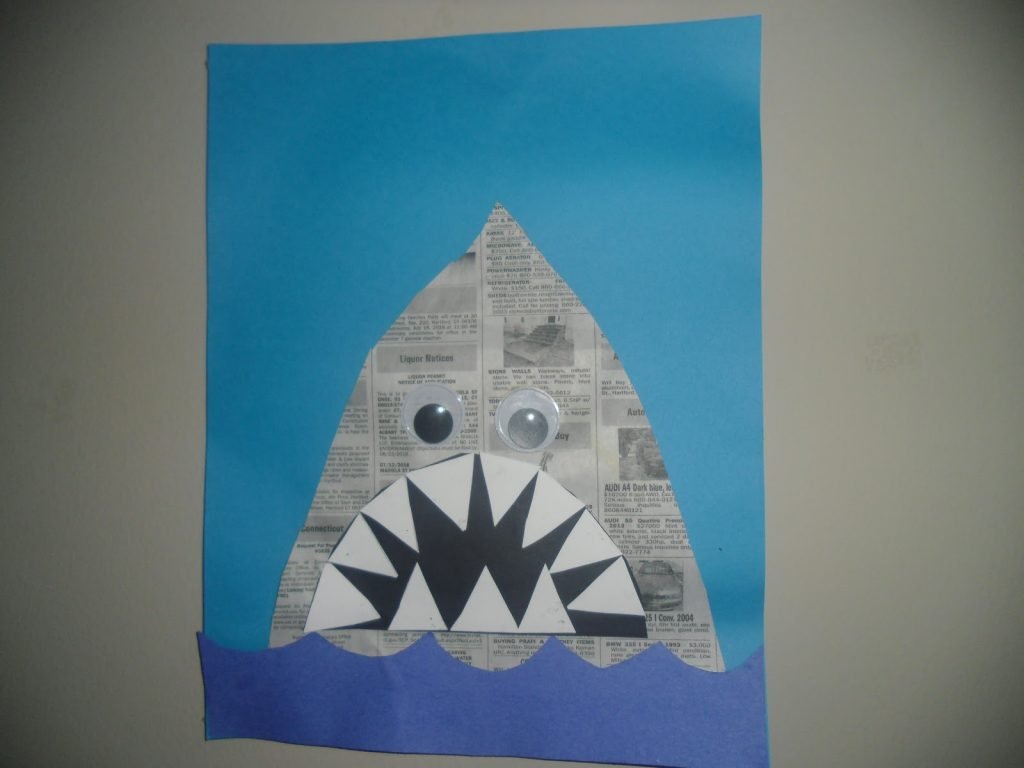 newspaper shark